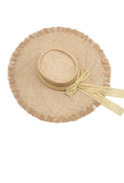 Hattu Raffia taupe