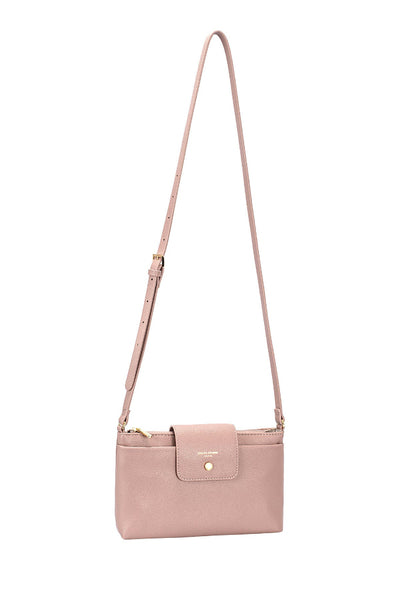 Laukku 7829 vaaleapunainen David Jones