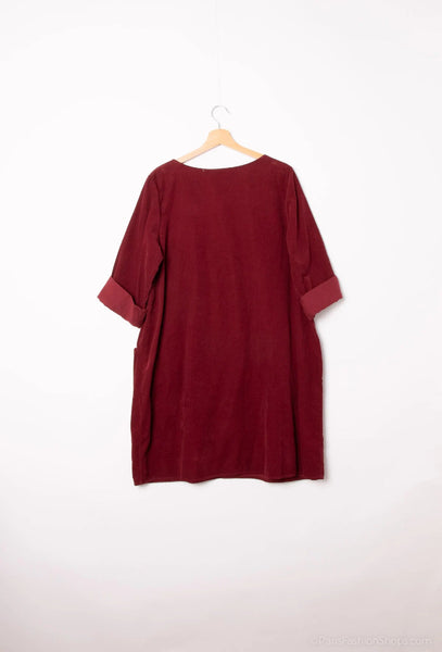 Mekko Esther viininpunainen