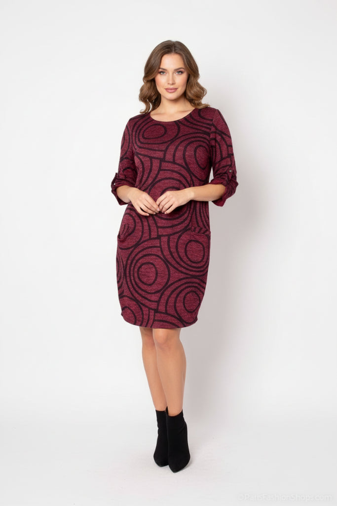 Mekko Mabelle2 viininpunainen