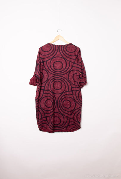 Mekko Mabelle2 viininpunainen