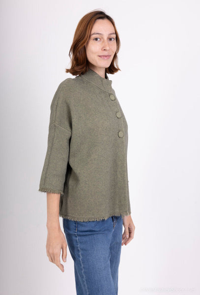 Neuletakki Satu khaki