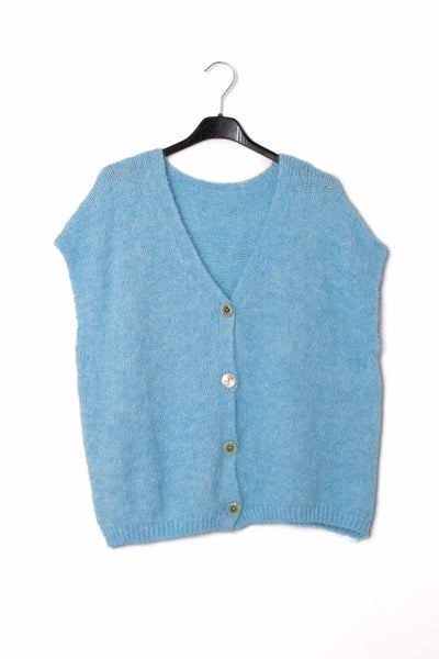 Neuleliivi Stephania vaaleansininen