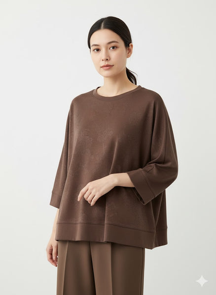 A-linjainen ruskea pusero Molly. Susanne