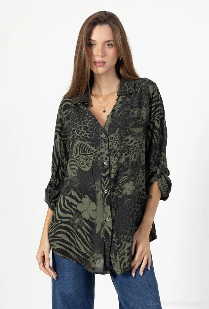 Pusero Rosemary khaki