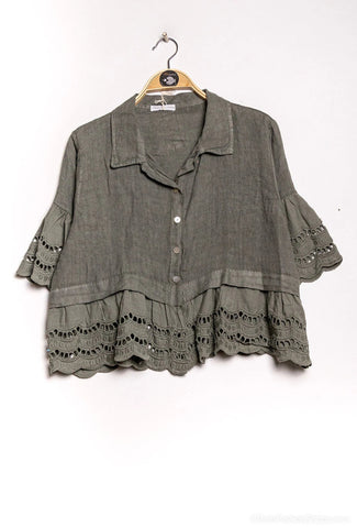 Pusero Inga khaki