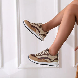 Trendikkäät ruskeabeige sneakers 731. Susanne