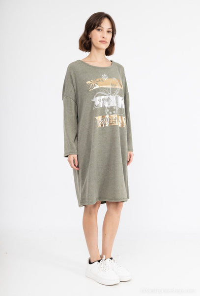 Tunika Candide khaki