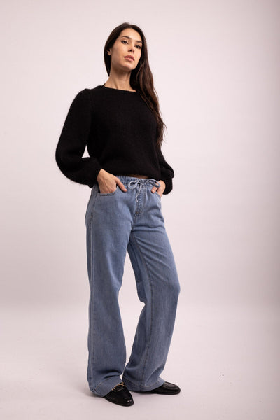 Ohut, mukavan joustava farkku Clarette. Susanne