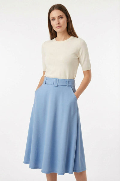 Vaaleansininen Jeanice hame. Susanne