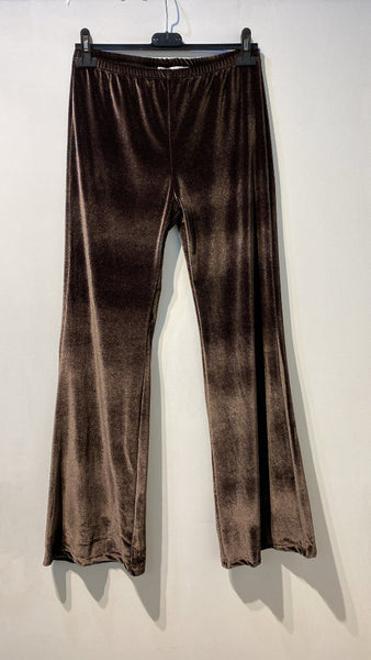 Veluurihousu Alanna ruskea