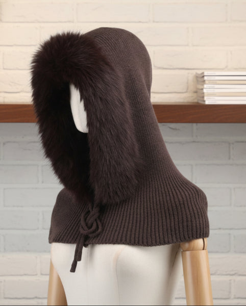 Balaclava, huppu Bernita ruskea