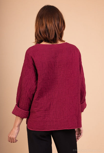 Jakku Evelyn viininpunainen