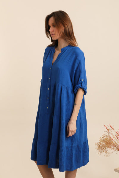 Mekko Adriana sininen