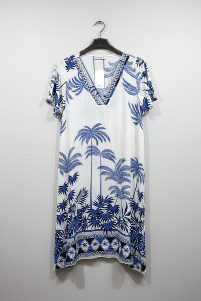 Mekko Elsa sinivalkoinen