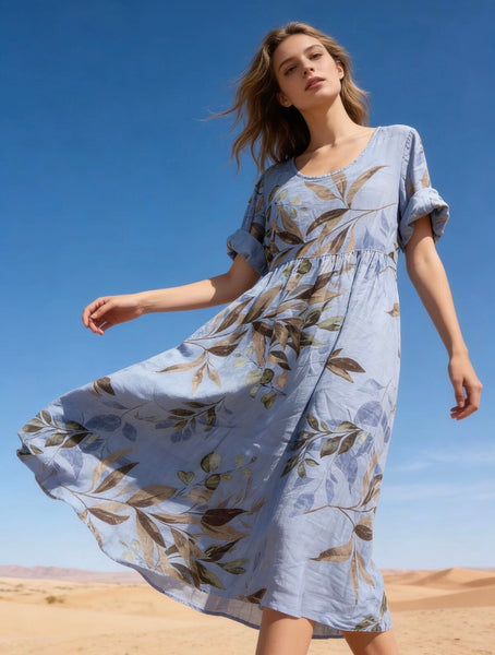 Mekko Gabriella vaaleansininen