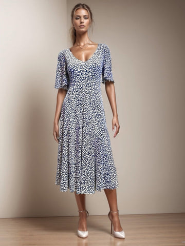 Mekko Gunilla sininen