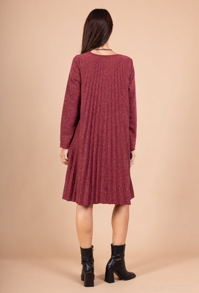 Mekko Ivette viininpunainen