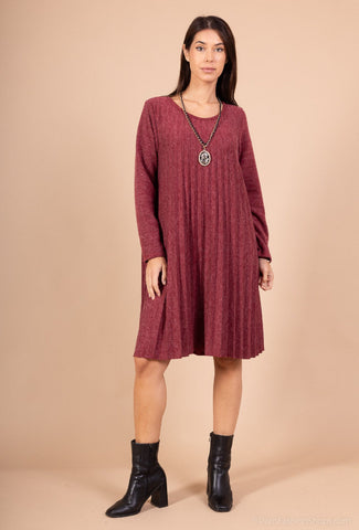 Mekko Ivette viininpunainen