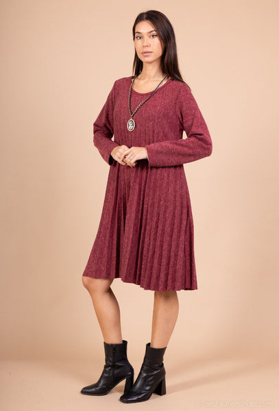 Mekko Ivette viininpunainen