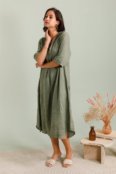 Mekko Lucia khaki
