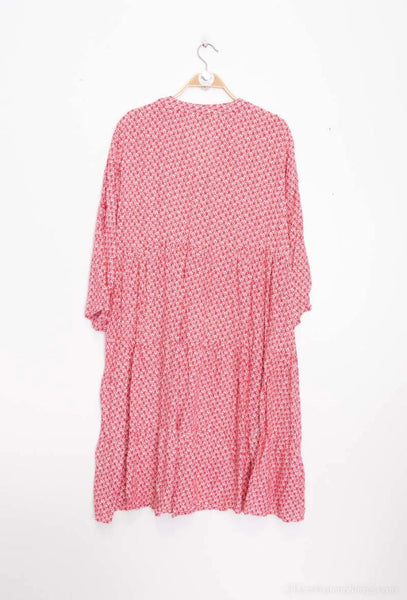 Boho tyylinen viskoosimekko Malin punaisena Susanne