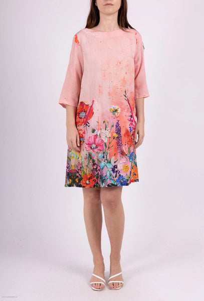 Mekko Pansy vaaleanpunainen