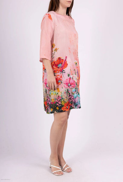 Mekko Pansy vaaleanpunainen