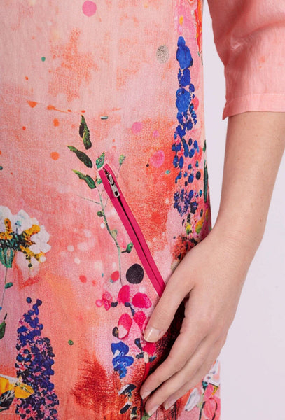 Mekko Pansy vaaleanpunainen