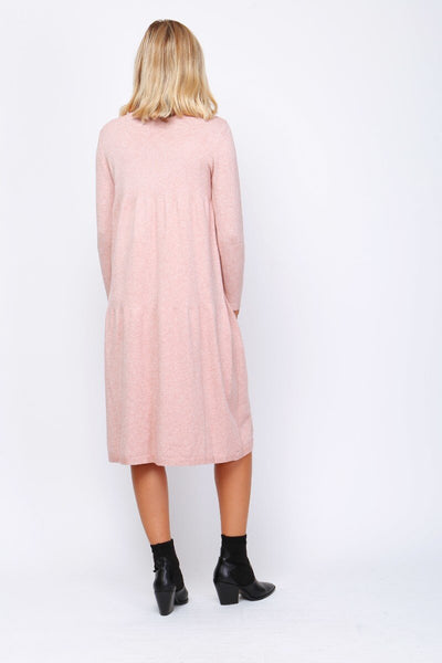 Neulemekko Eilish vaaleanpunainen