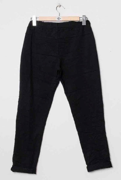 Stretch-housut Jewel musta