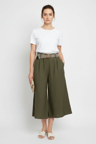 Housut Helinä khaki