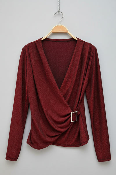 Pusero Sirine viininpunainen