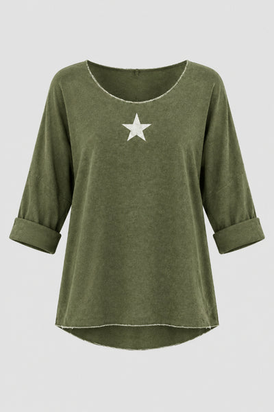 Pusero Cristine khaki