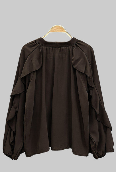 Pusero Fanella ruskea