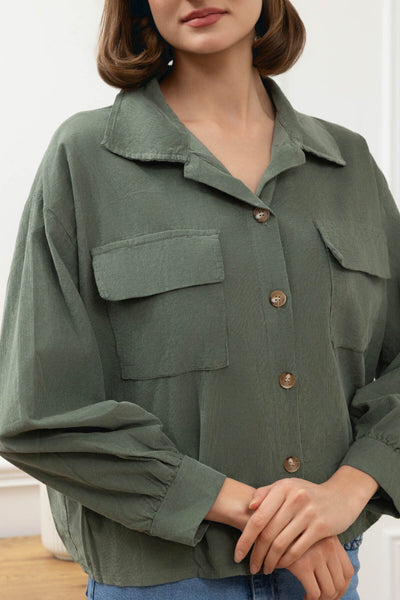 Pusero Helvi khaki