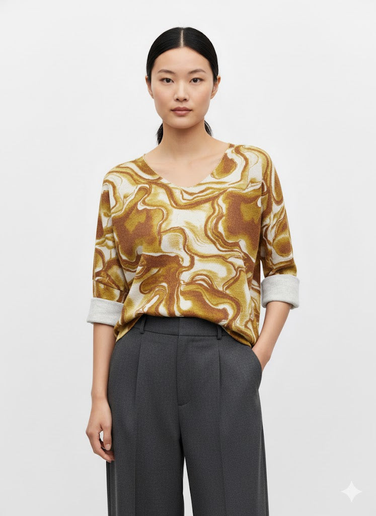 Pusero Miranda keltainen