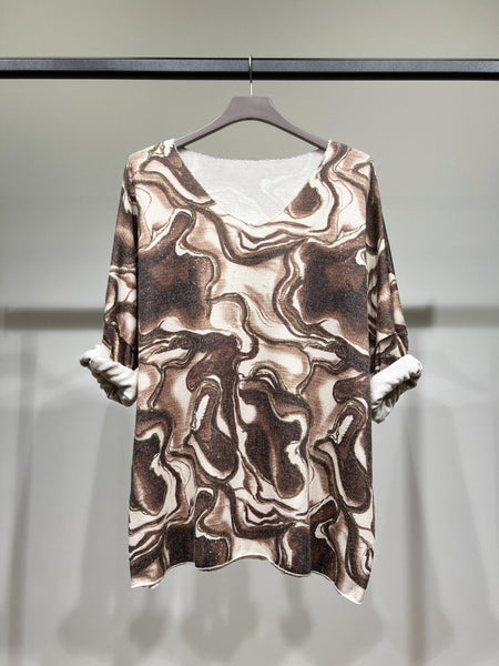 Pusero Miranda ruskea