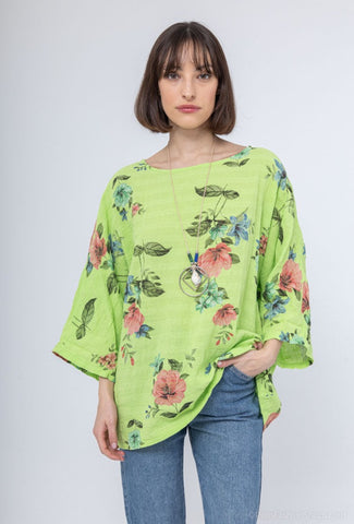 Pusero Pirkko lime