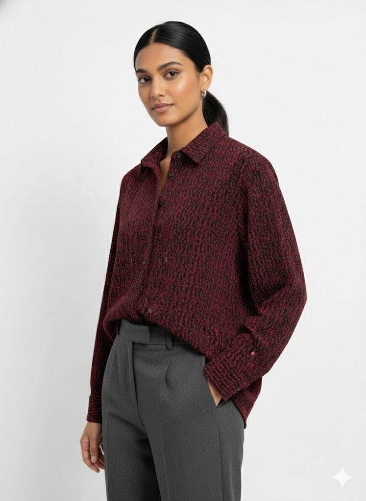 Juhlava punamusta paitapusero Sofia. Susanne 