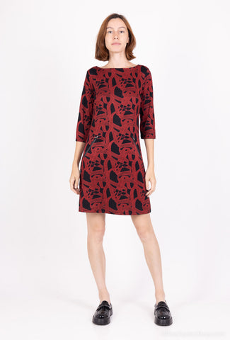 Brooke, viininpunamusta  reipas tunikamekko. Susanne