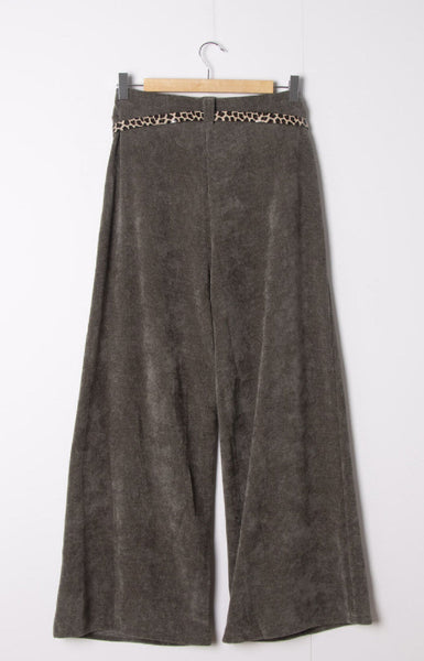 Samettihousu khaki
